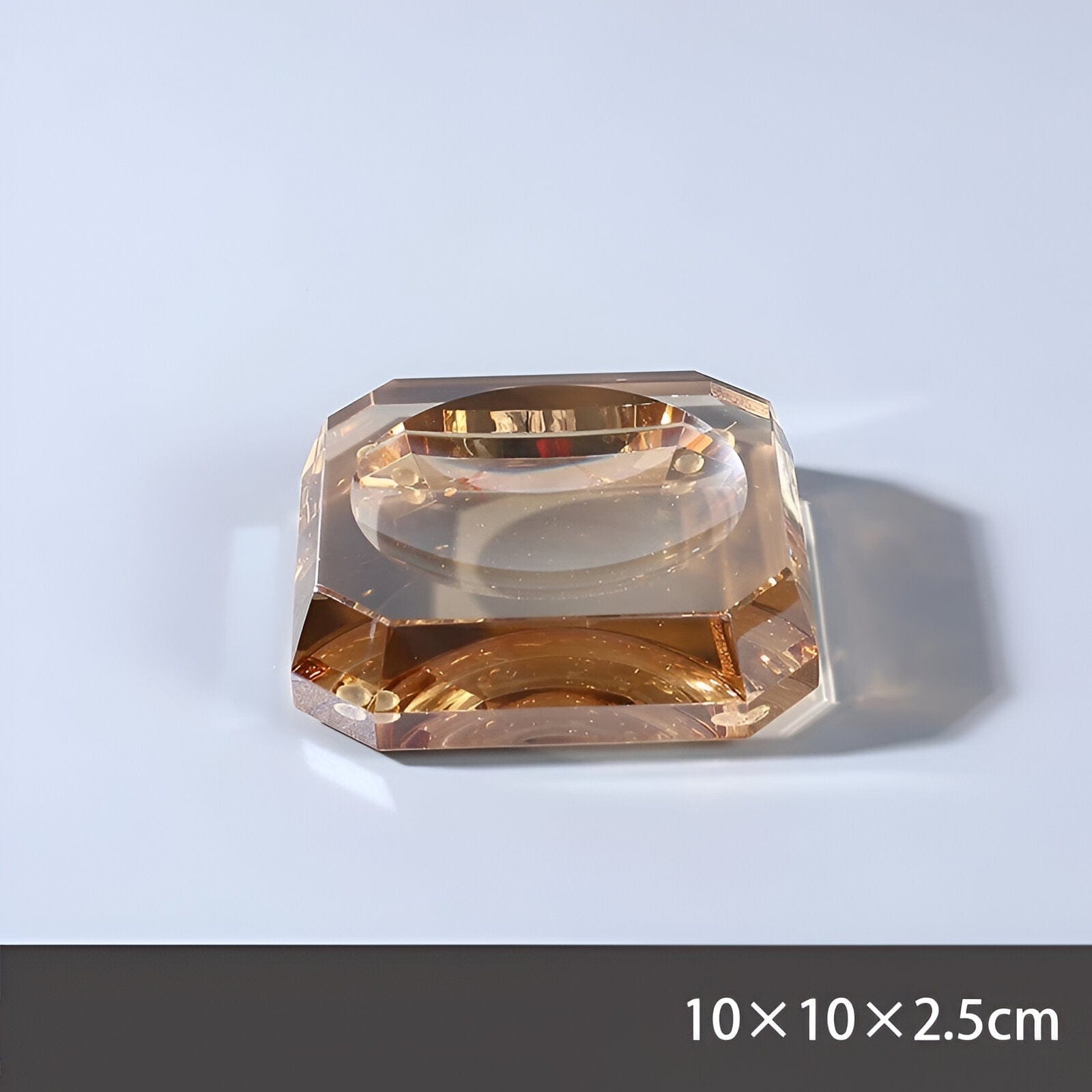 Crystal Glass Bathroom Accessories Set with Elegant Design for Timeless Decor