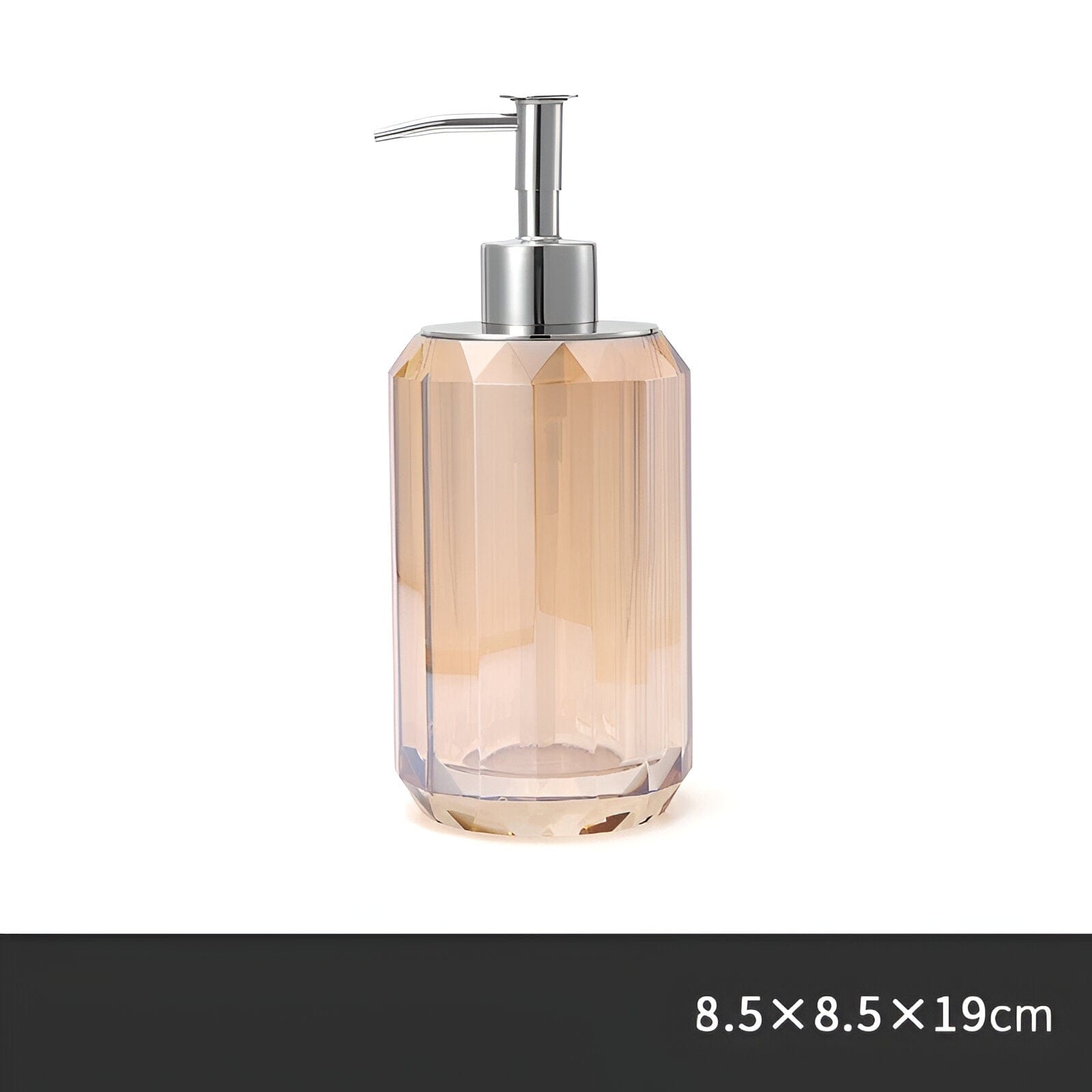 Crystal Glass Bathroom Accessories Set with Elegant Design for Timeless Decor