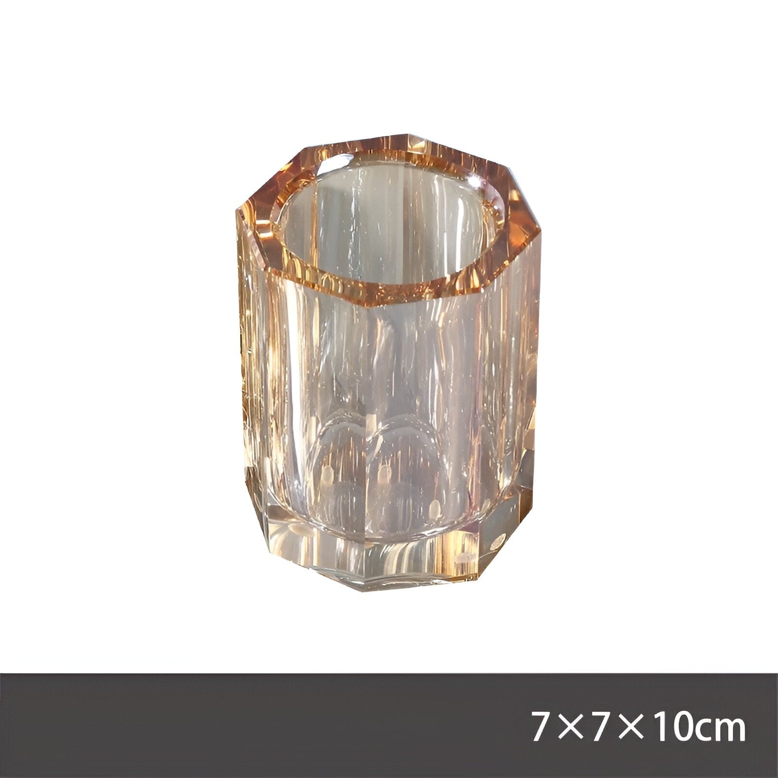 Crystal Glass Bathroom Accessories Set with Elegant Design for Timeless Decor