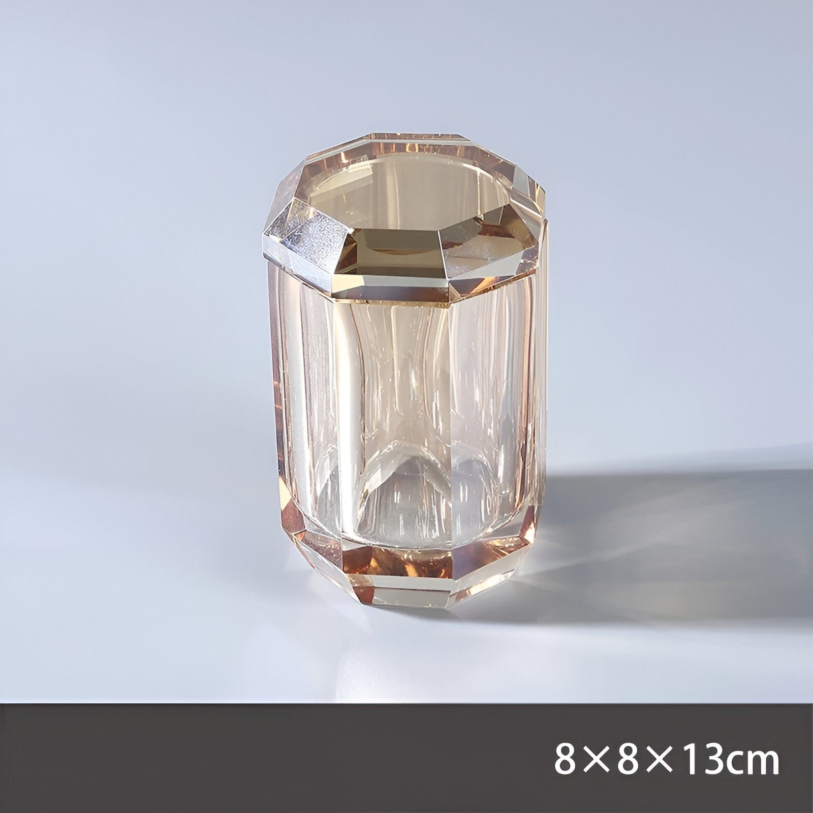 Crystal Glass Bathroom Accessories Set with Elegant Design for Timeless Decor