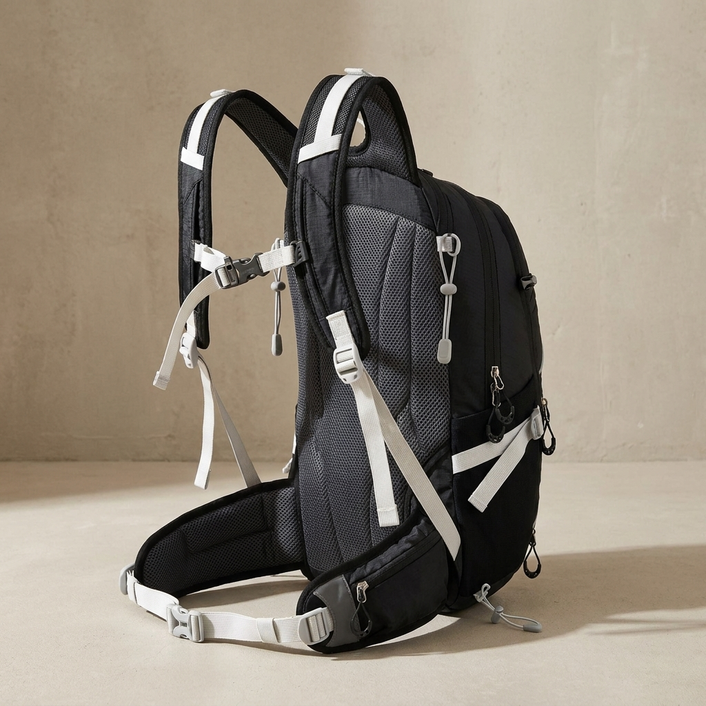 OutdoorPro 20L Waterproof Hiking Backpack — alternate angle