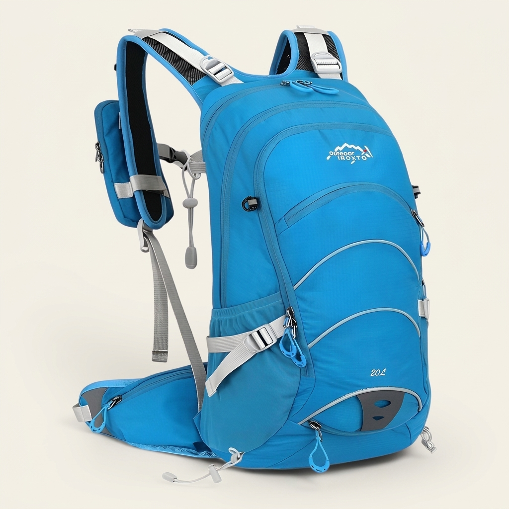 OutdoorPro 20L Waterproof Hiking Backpack — blue hero