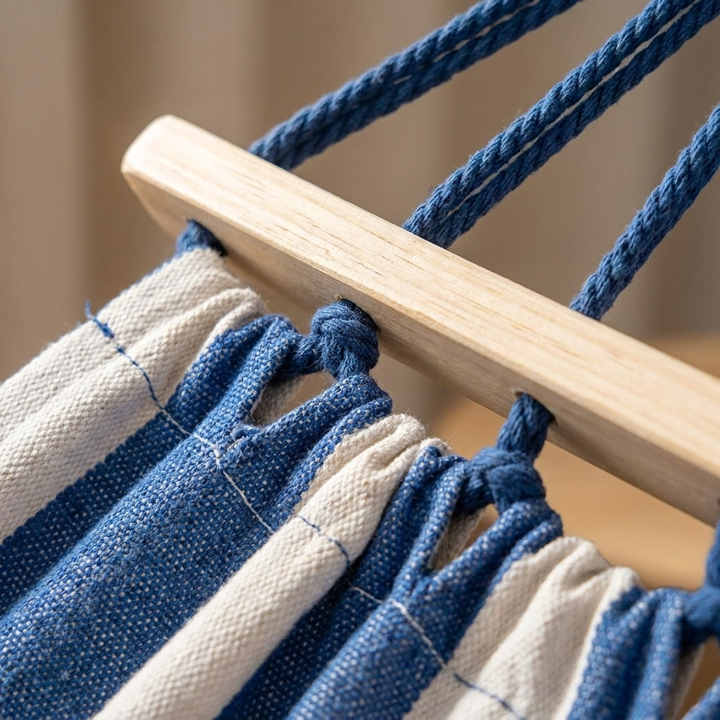 Outdoor Double Hammock — close-up detail
