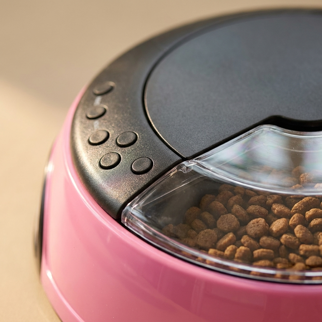 Smart Pet Feeder — close-up detail