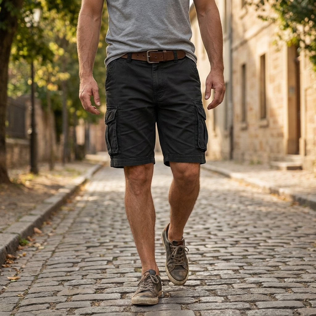 William Cargo Pants — in use
