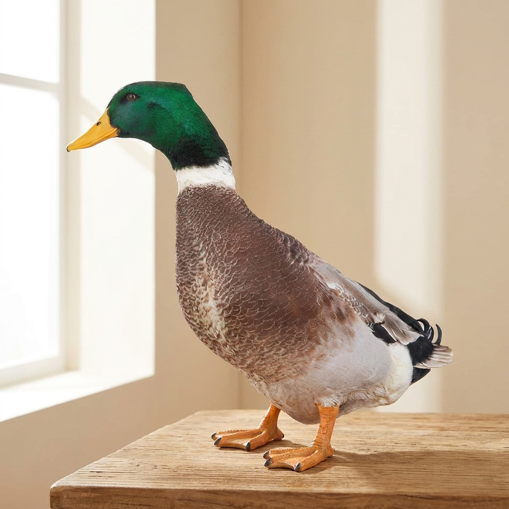 Duck Garden Sculpture — alternate angle
