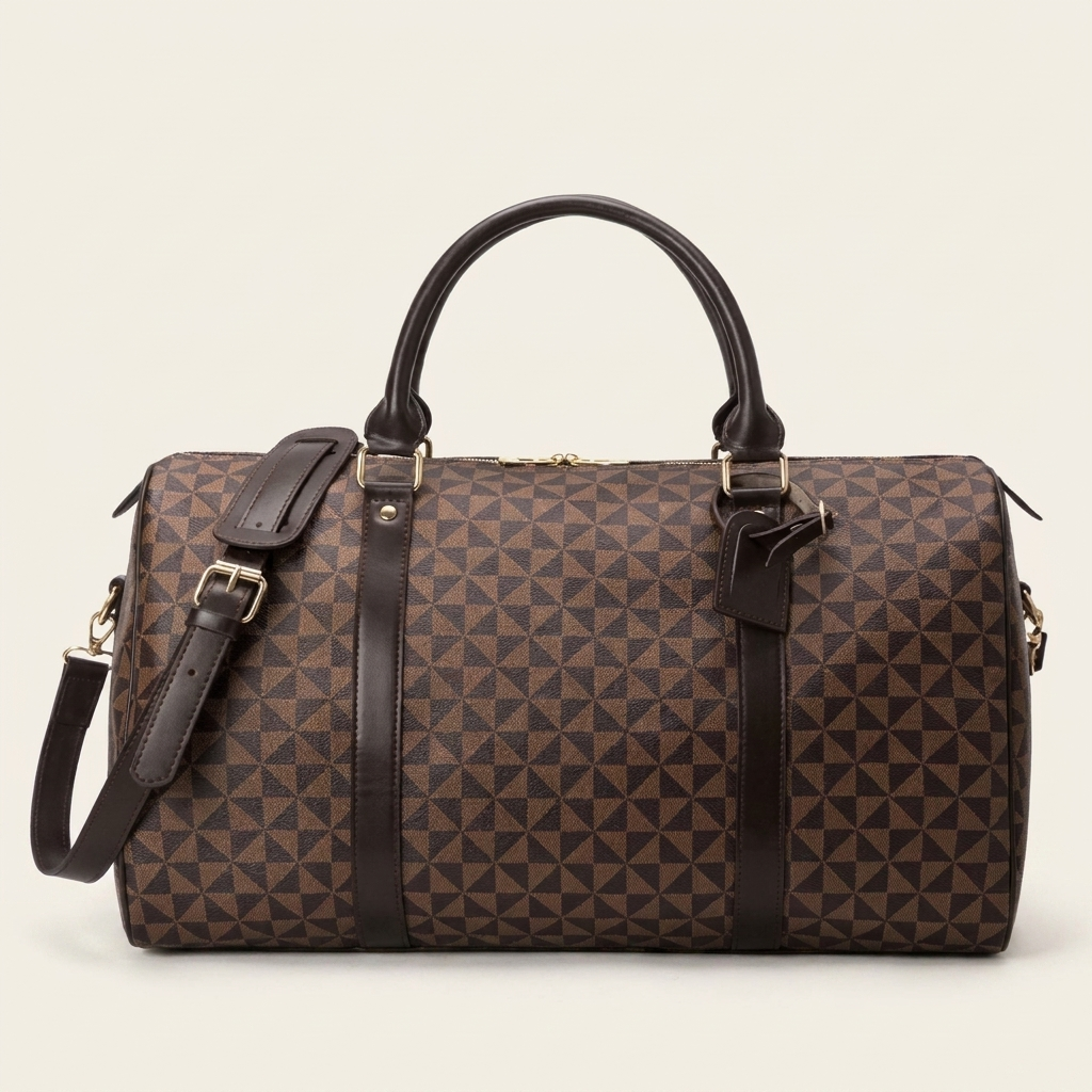 AeroVoyage Leather Duffle — hero