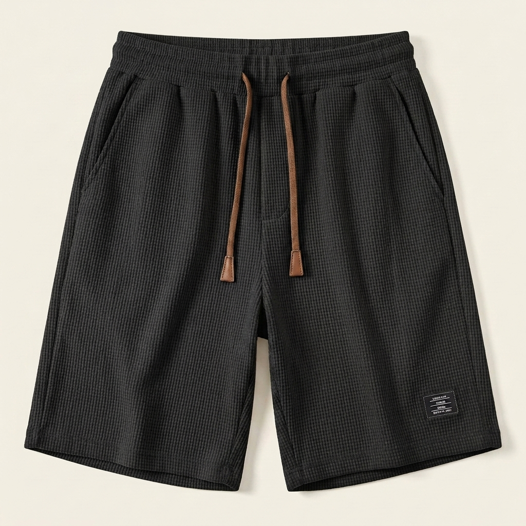 Easy-Fit Shorts — Black colourway
