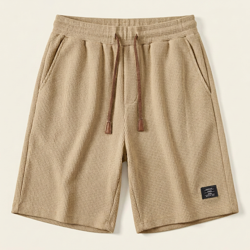 Easy-Fit Shorts — Khaki colourway