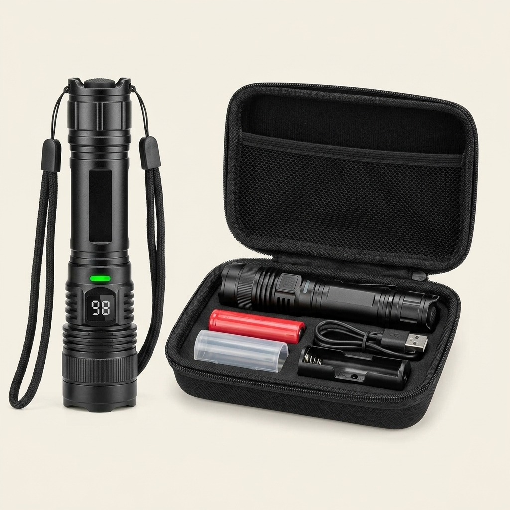 Tactical Flashlight — hero