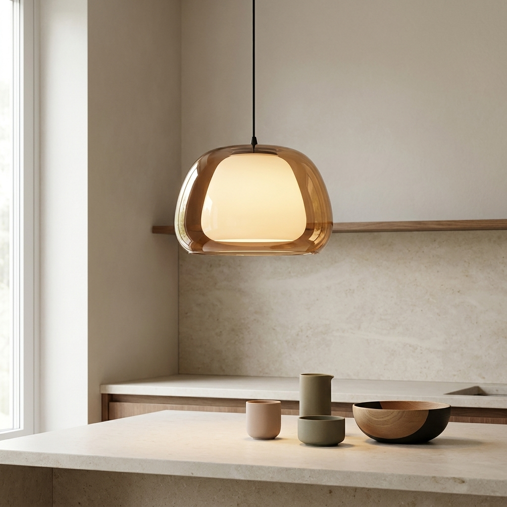 Glass Pendant — over counter