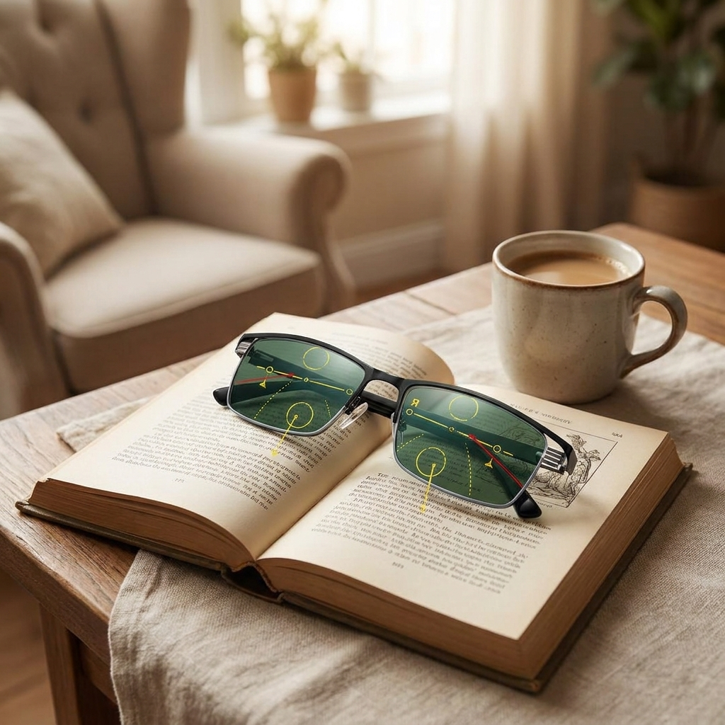 Multifocal Glasses — in use