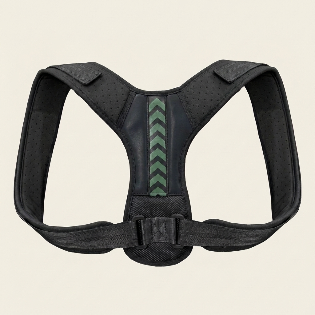 Posture Corrector — Black Green colourway
