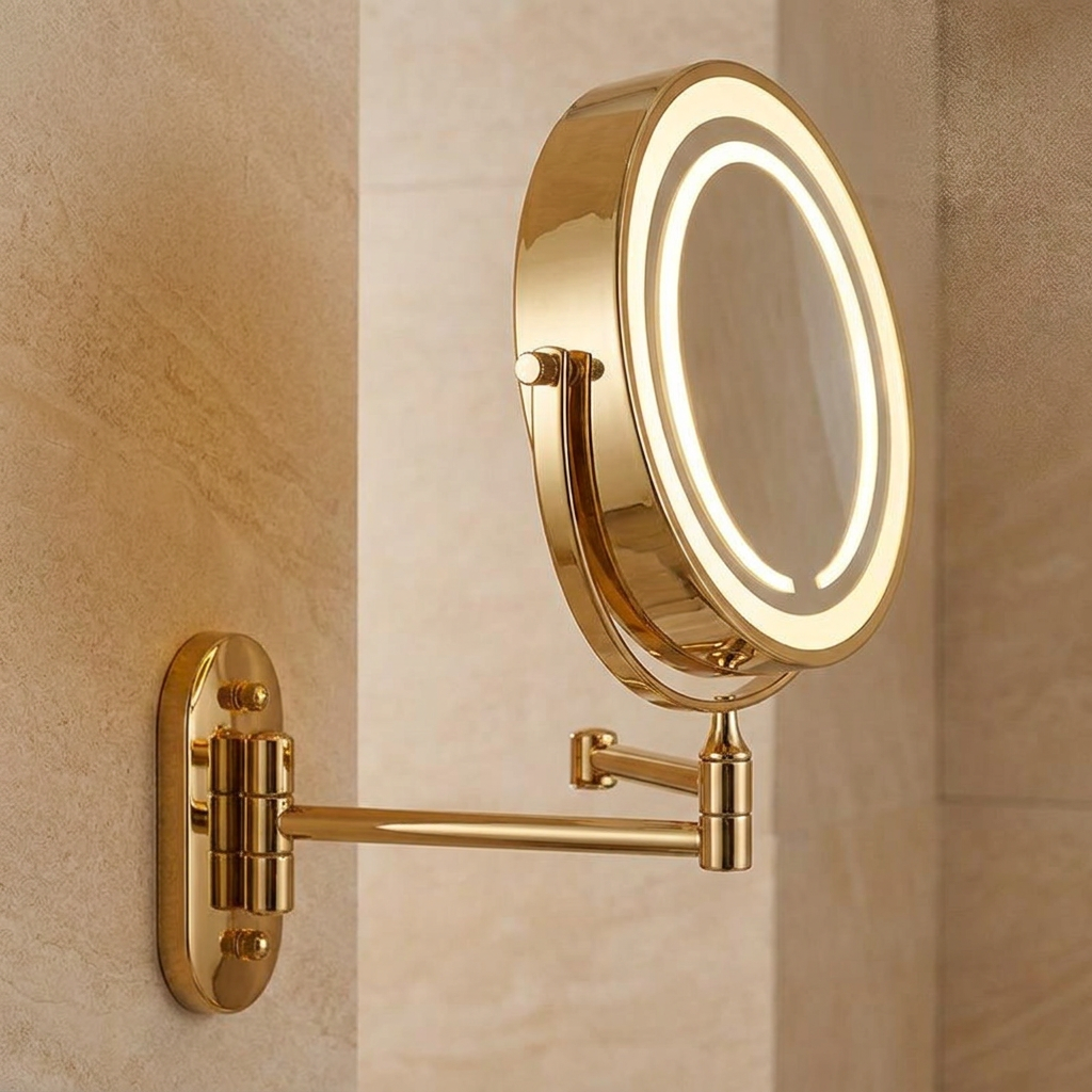 Elegant LED Vanity Mirror — alternate angle