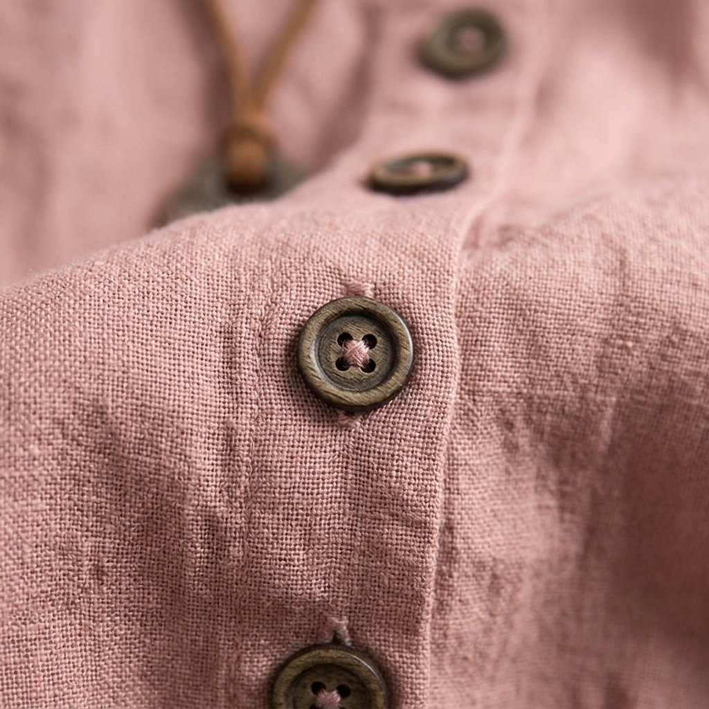 Linen Blouse — detail