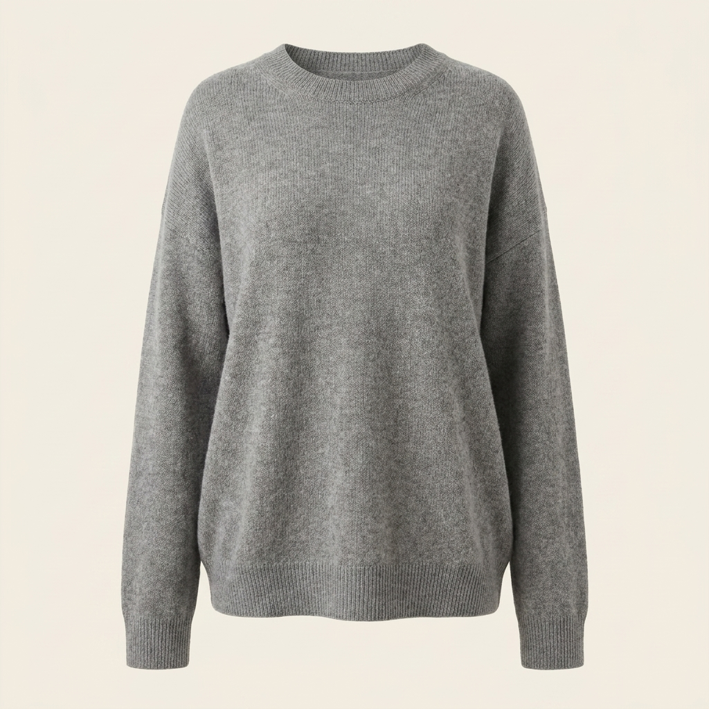 Cashmere Sweater — Grey