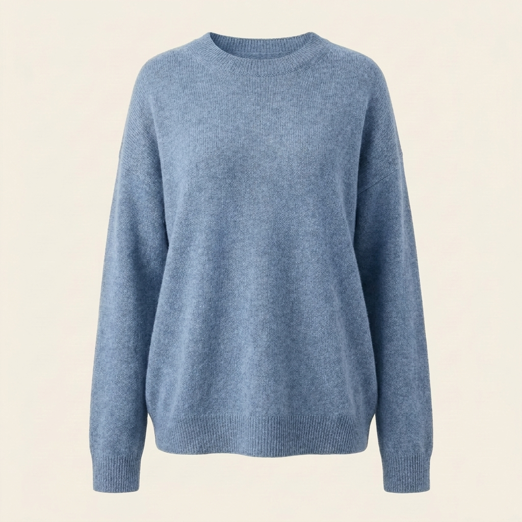 Cashmere Sweater — Blue