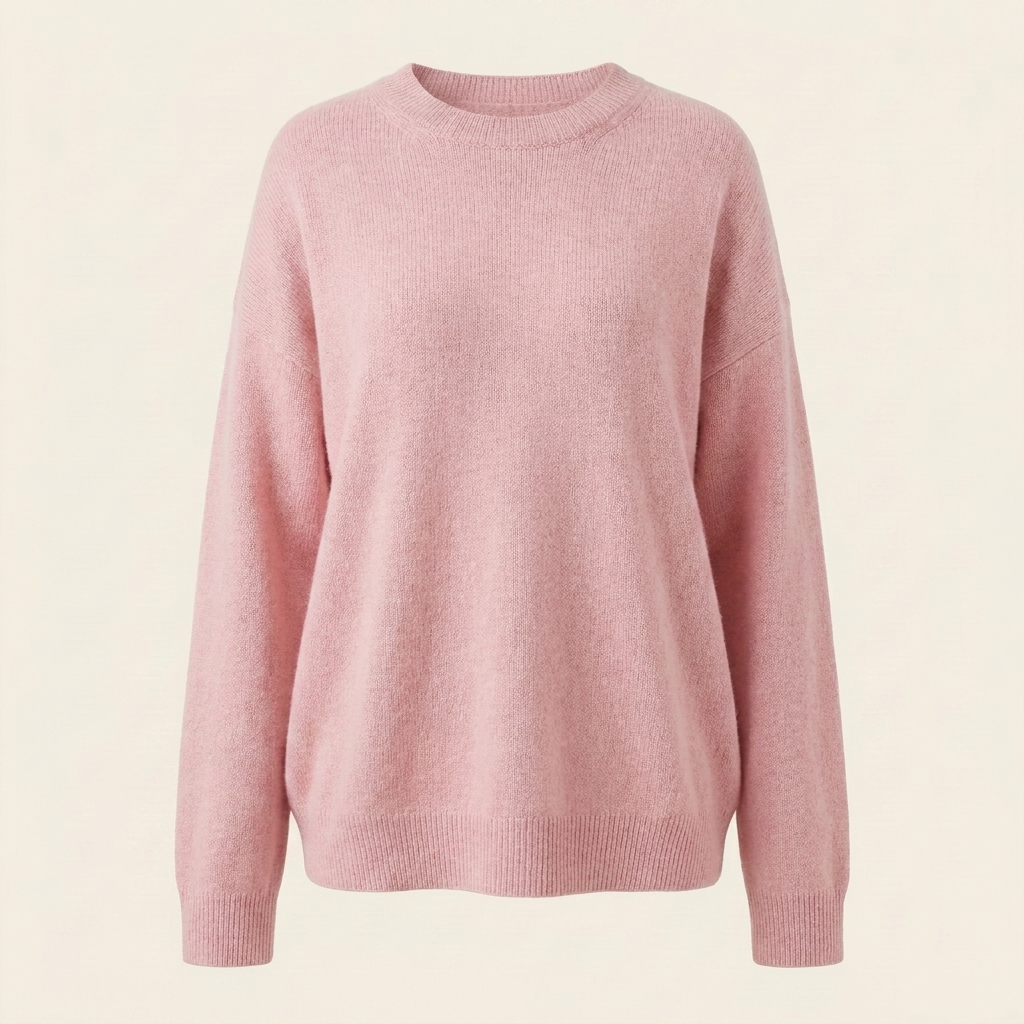 Cashmere Sweater — Pink