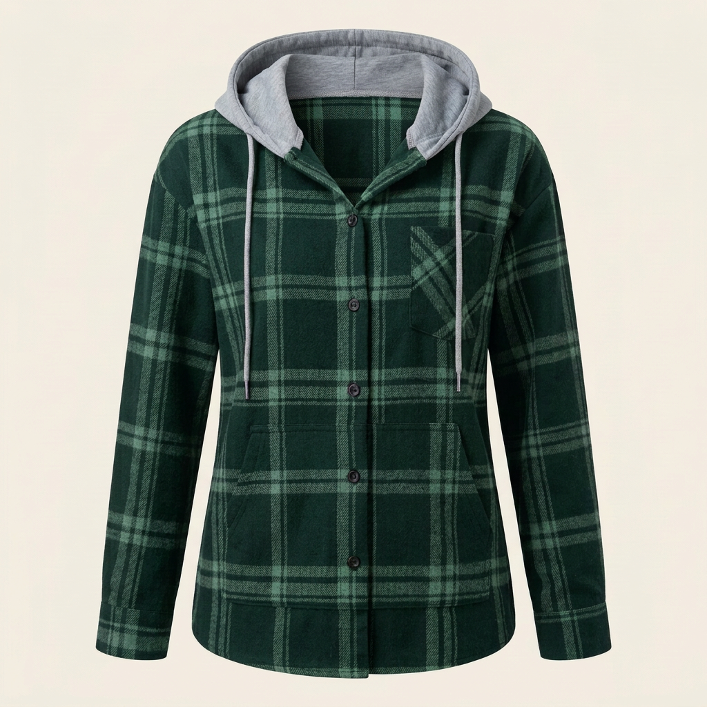 Print Hoodie — Green