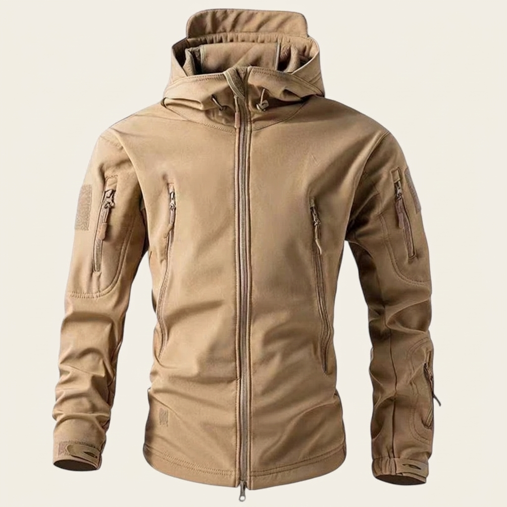 Softshell Jacket — Light Brown
