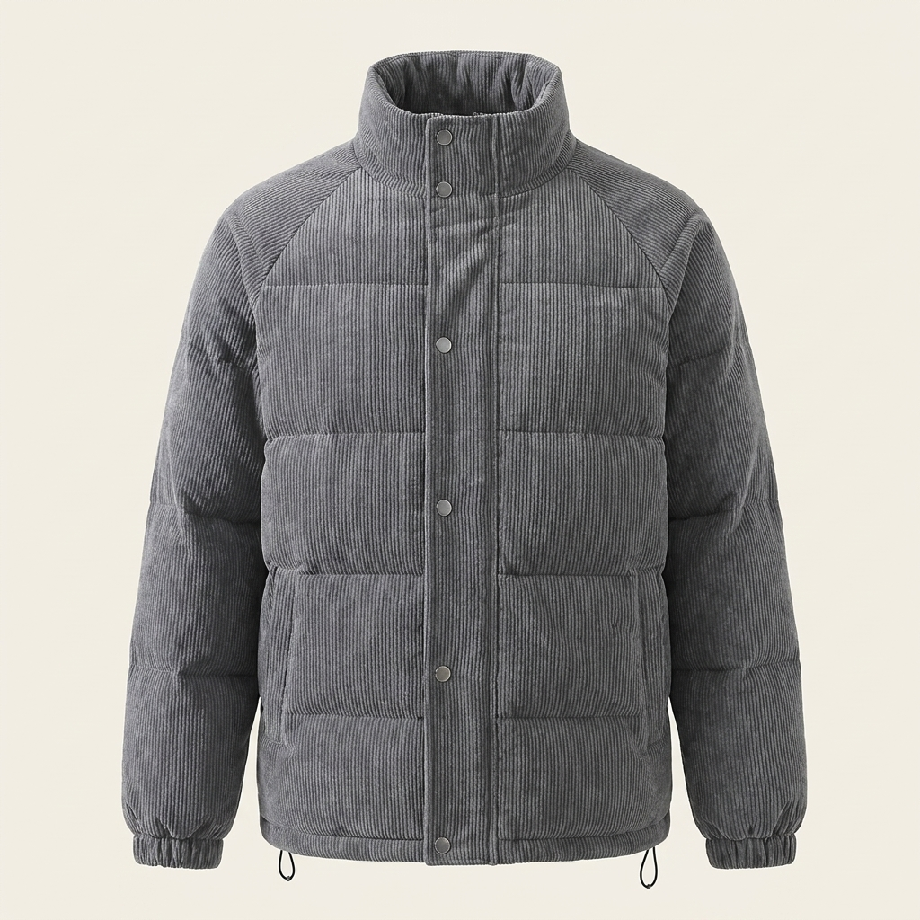 Corduroy Jacket — Grey