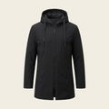 Winter Hooded Jacket — Black