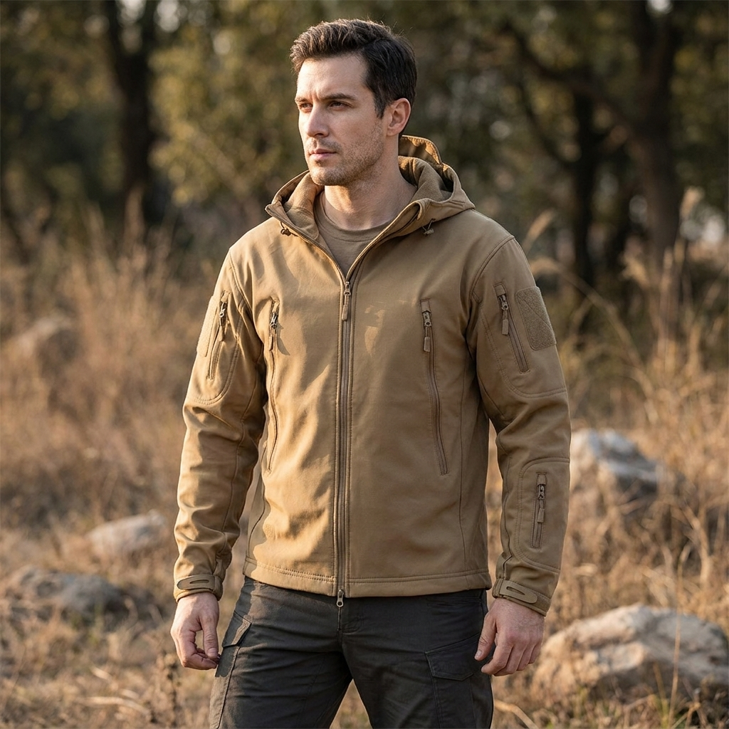 Softshell Jacket — on model