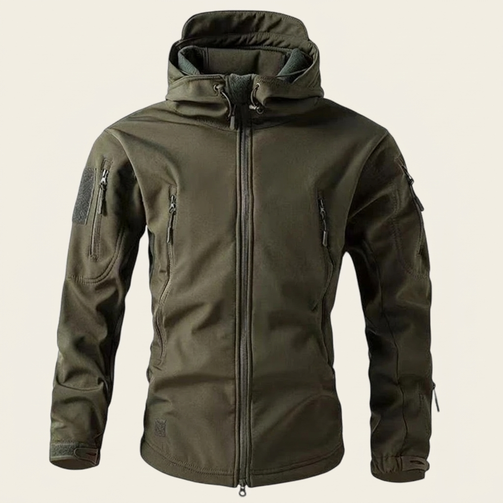 Softshell Jacket — Olive Green