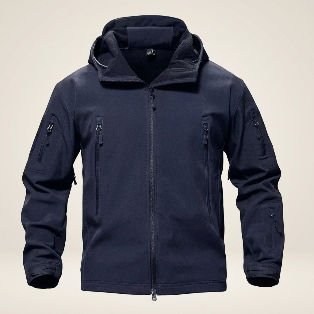 Softshell Jacket — Navy Blue