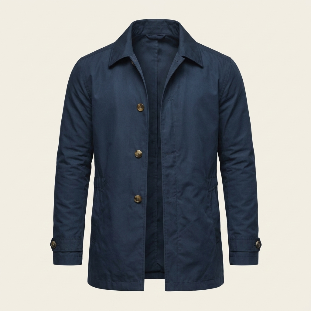 All-Weather Jacket — Navy Blue