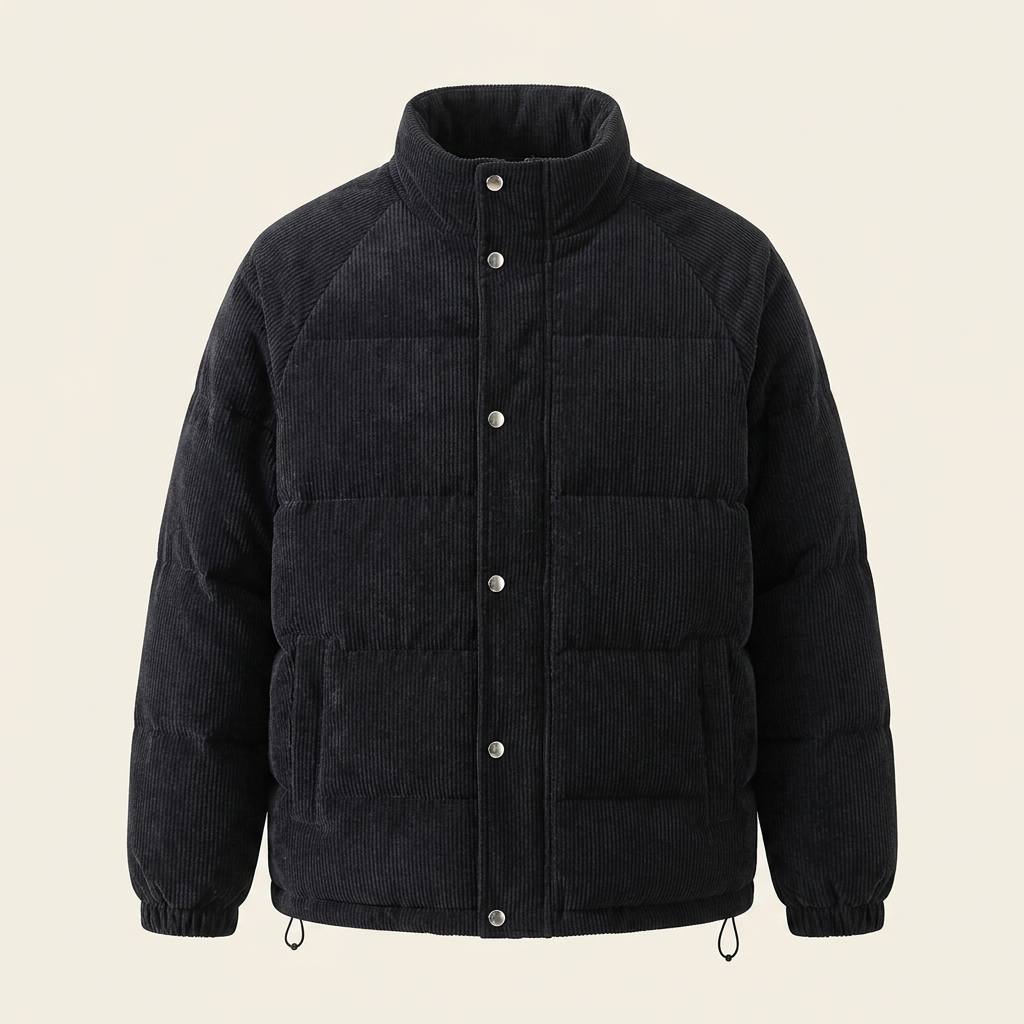 Corduroy Jacket — Black