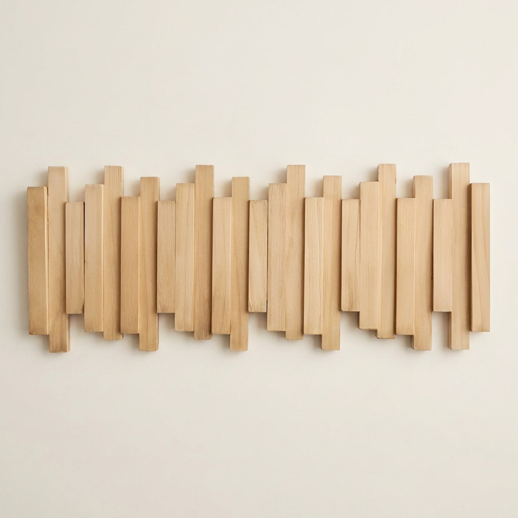 Wall Coat Rack — Natural hero