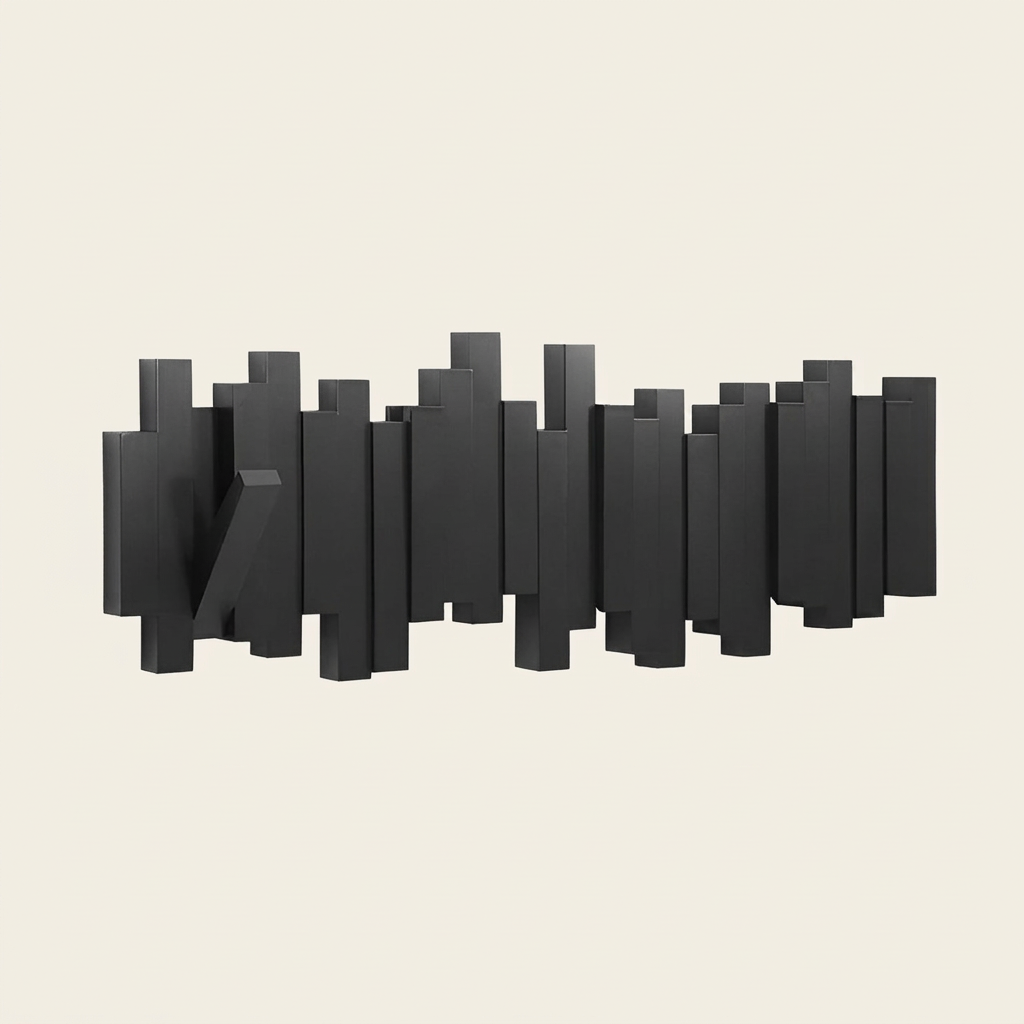 Wall Coat Rack — Charcoal hero