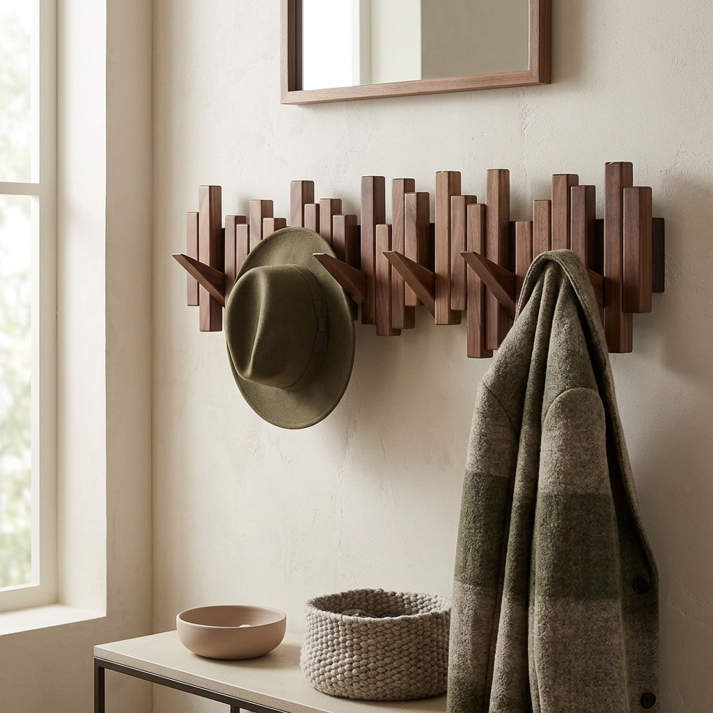 Wall Coat Rack — lifestyle