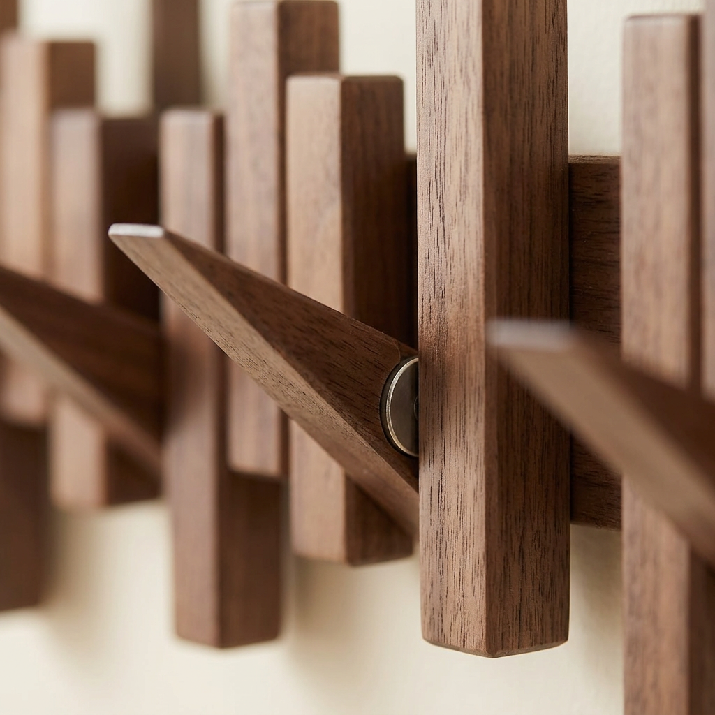 Wall Coat Rack — detail