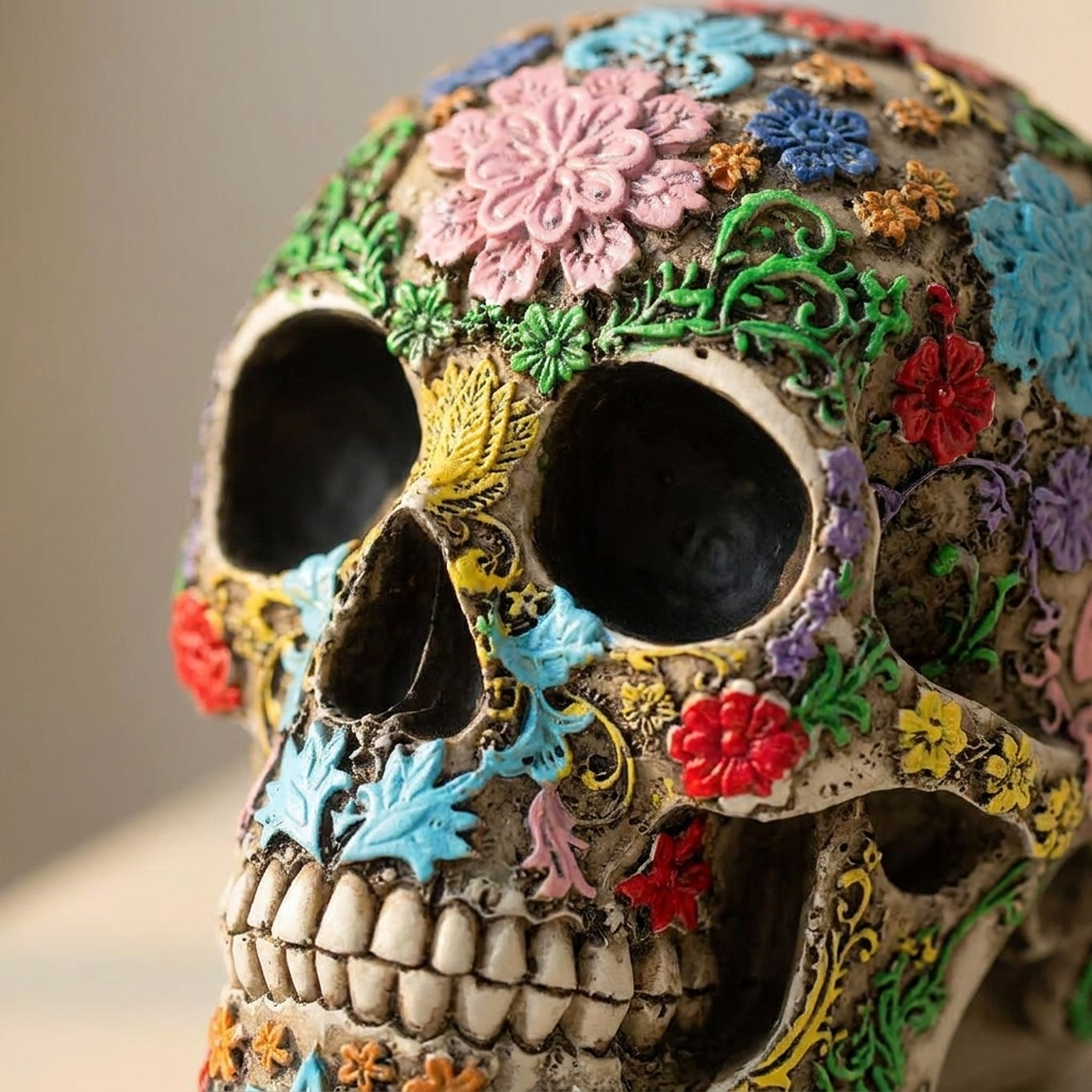 Skull Statue — detail