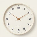 Wooden Wall Clock — Cream hero