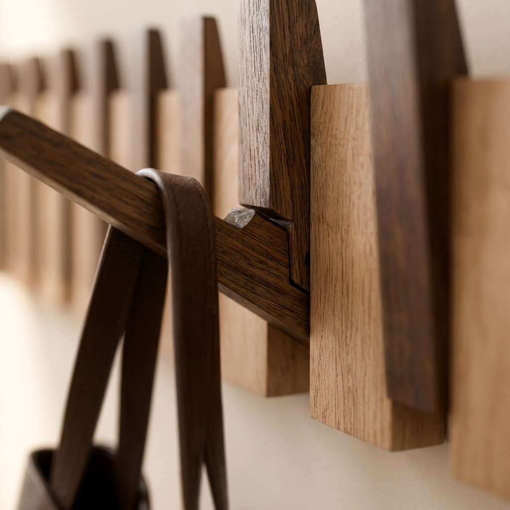Kinjar Coat Rack — detail