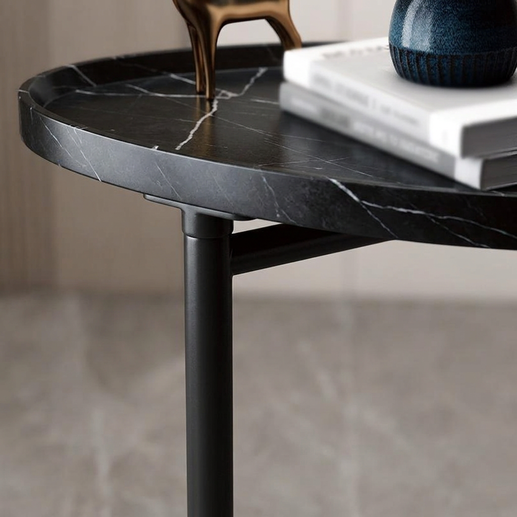 C-Shaped Side Table — detail
