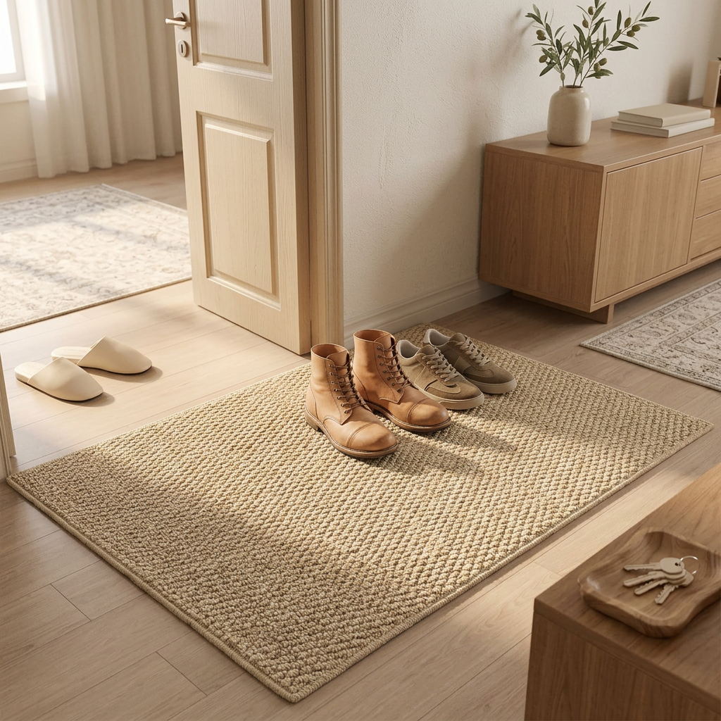 Door Mat — in use