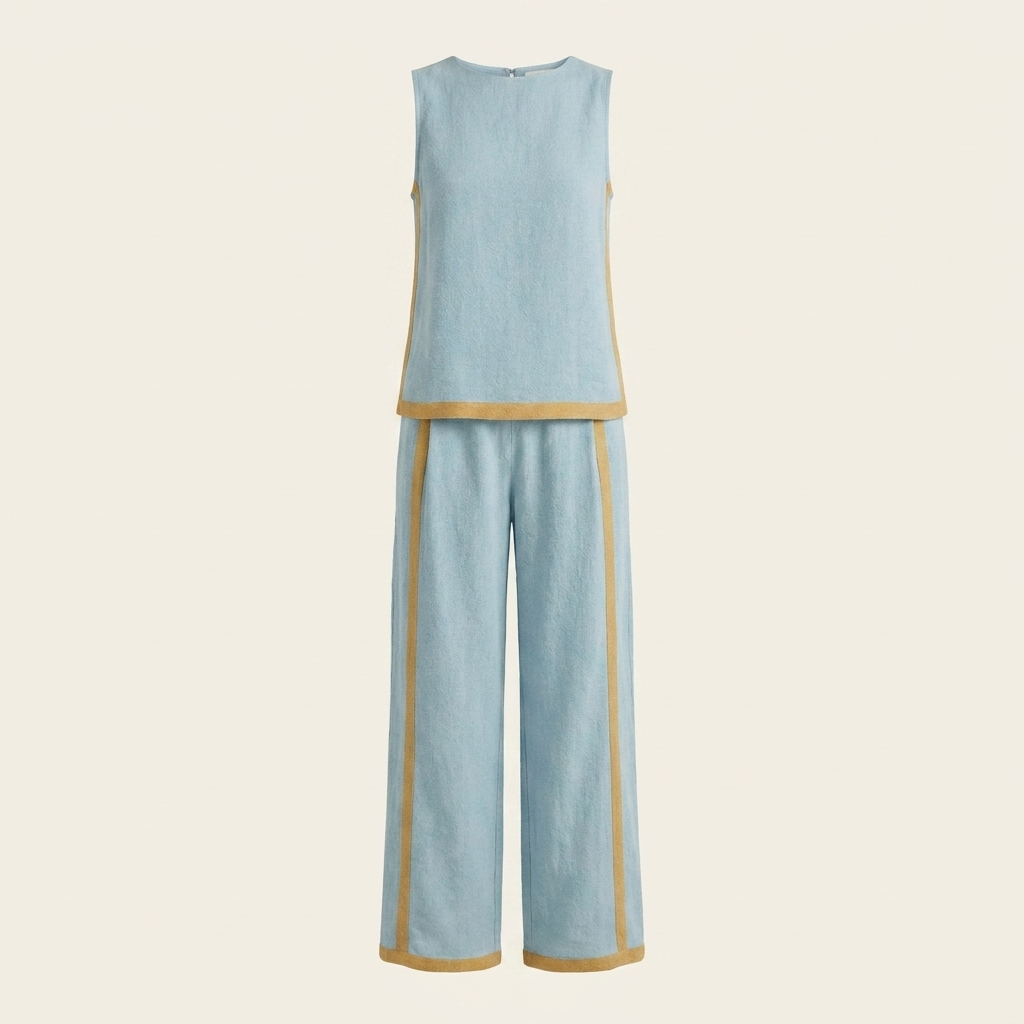 Maya Two-Piece Set — Blue hero