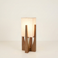 Caelum Floor Lamp — Walnut hero