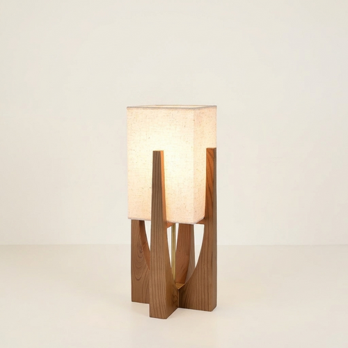 Caelum Floor Lamp — Walnut hero