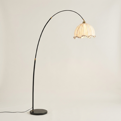 Arc Floor Lamp — Black&White hero