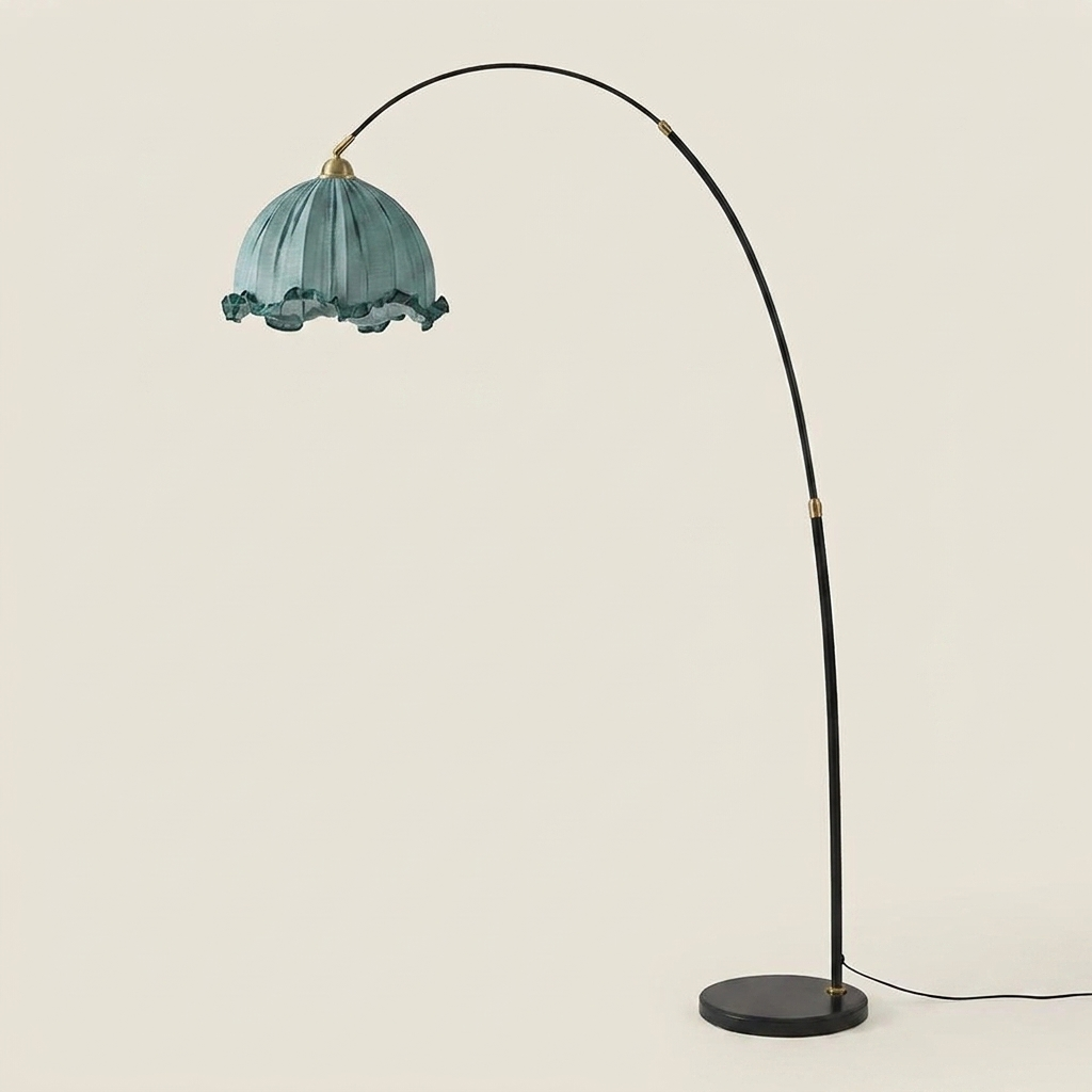 Arc Floor Lamp — Black&Blue hero