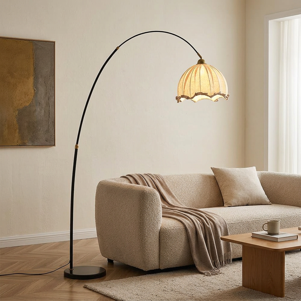 Arc Floor Lamp — lifestyle