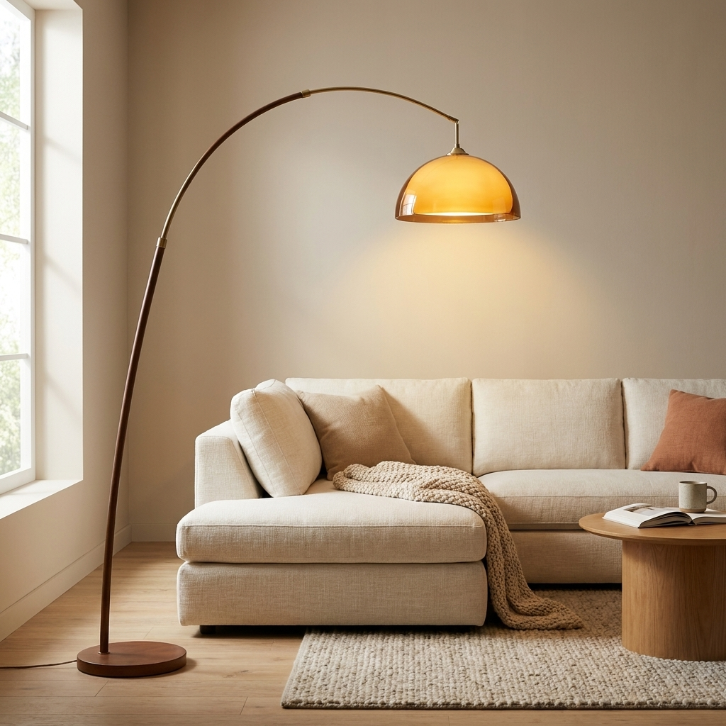Arc Dome Lamp — in-use