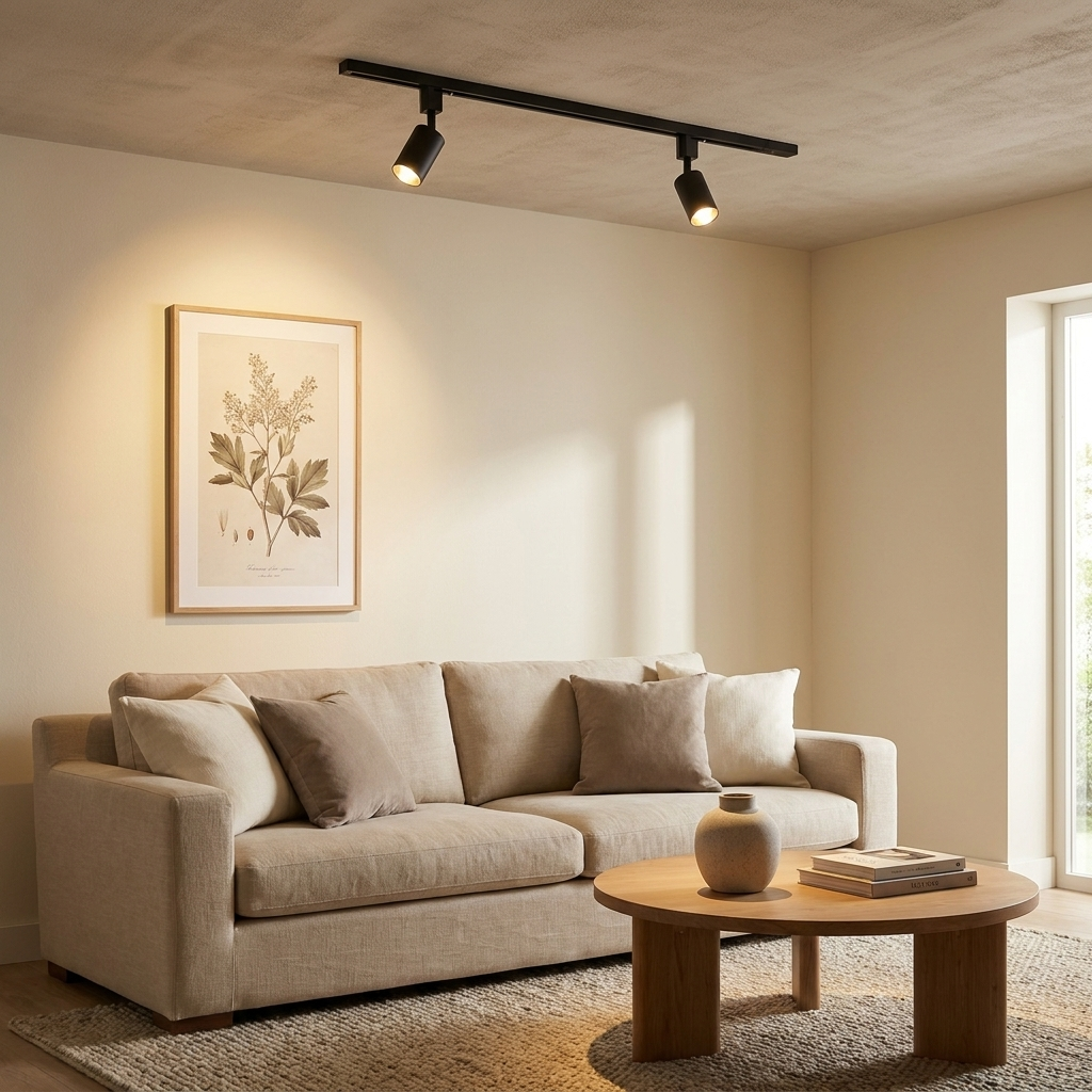 Cylinder Track Light — lifestyle