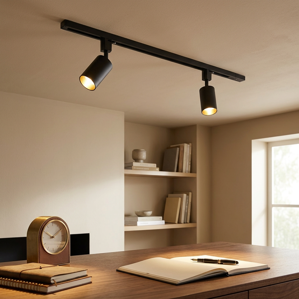Cylinder Track Light — in-use