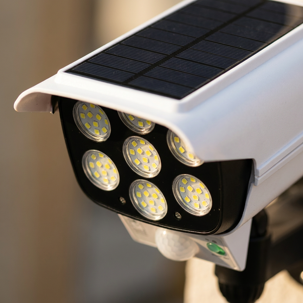 Solar Flood Light — detail